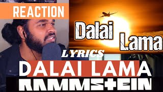 SOUTH AFRICAN REACTION TO Rammstein  Dalai Lama Custom VideoEnglish Lyrics [upl. by Eidnalem228]