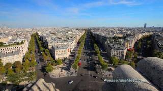 Champs Elysees Paris  France [upl. by Eiznikcm]