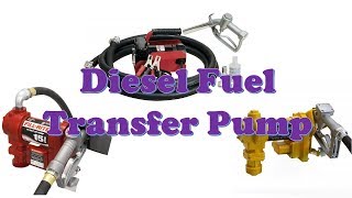 Top 10 Best Diesel Fuel Transfer Pump 2023 [upl. by Eninnej]