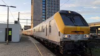 UNIEK  NMBS I11  I10  M7  HLE 18  IC 1816 Oostende  AntwerpenCentraal  GentSintPieters [upl. by Eivi]