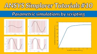 Parametric simulation by scripting in ANSYS Simplorer Tutorial 10 [upl. by David]