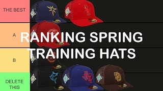 RANKING EVERY MLB SPRING TRAINING HAT  TIER LIST [upl. by Sandi617]