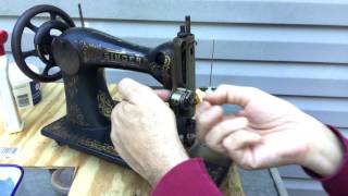 Singer 115 treadle sewing machine restoration Video 6 [upl. by Sonny]