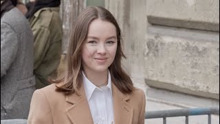 Madelyn Cline and Alexandra of Hanover at the Stella McCartney Fashion Show in Paris [upl. by Petes607]