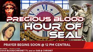 PRECIOUS BLOOD HOUR OF SEAL LIVE STREAM [upl. by Palmer]