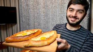 Adjarian Khachapuri — The tastiest cheese bread in the world [upl. by Screens79]