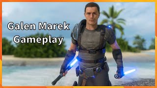 Galen Marek Gameplay Star Wars Battlefront 2 [upl. by Ennagroeg782]