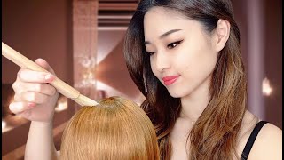 ASMR Sleep Inducing Hair Treatment [upl. by Hamal]