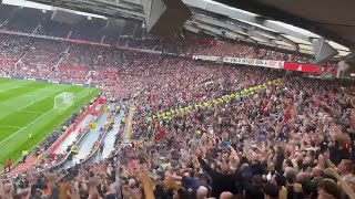 Liverpool fans at Old Trafford  Manchester United vs Liverpool [upl. by Aidam]