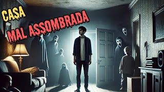 Dois relatos de casas mal assombradas  Histórias de terror [upl. by Glenine858]