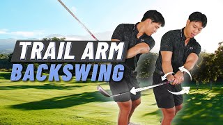 TRAIL ARM MOVEMENT BACKSWING [upl. by Kamat753]