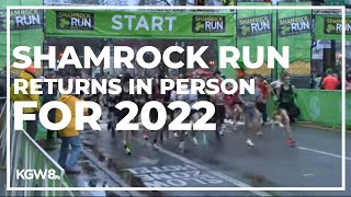 Shamrock Run returns inperson to Portland for 44th annual event [upl. by Ajam849]