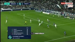 Bordeaux  Paris FC 33 Résumé  Ligue 1  20232024 [upl. by Edrahs893]