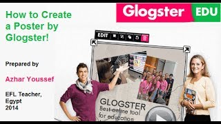 How to create a Poster by Glogster [upl. by Treat]