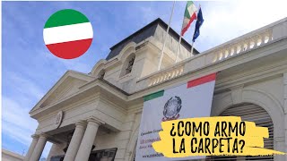 ¿CÓMO ARMAR LA CARPETA  Ciudadanía Italiana [upl. by Scrivens]