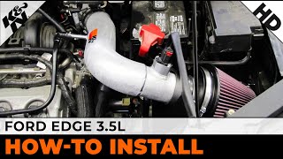 Ford Edge 35L 772574KS Air Intake Installation [upl. by Enneiluj]