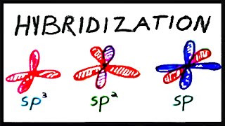 sp3 sp2 and sp Hybridization [upl. by Rizzo732]