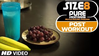 SIZE 8  Post Workout Drink NO Supplement  Pure Vegetarian Muscle Building Program by Guru Mann [upl. by Butte]