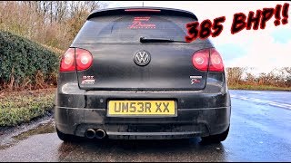 WHY IS THIS 385BHP STAGE 2 PLUS GOLF GTI EDITION 30 SO QUICK [upl. by Ateloiv]