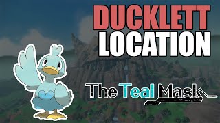 How To Get Ducklett In Pokemon Scarlet amp Violet The Teal Mask [upl. by Mik]