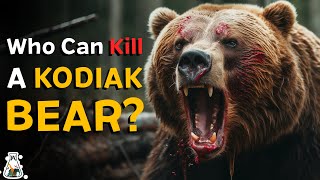 6 Animals That Could Defeat a Kodiak Bear [upl. by Gusella925]