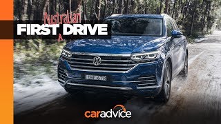 2019 Volkswagen Touareg review More luxurious than ever [upl. by Limay]