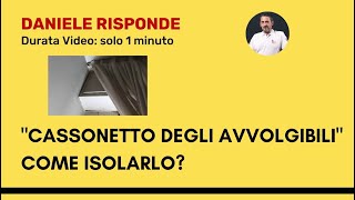 Come isolare il cassonetto di avvolgibili e tapparelle [upl. by Ekusoyr787]