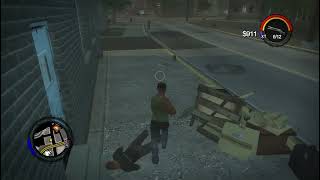 Saints Row 2 Combat Melee Attack And Shooting Gameplay [upl. by Ongineb221]