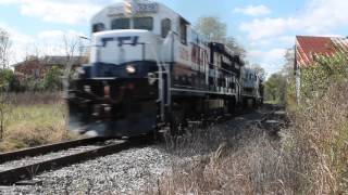 TTI B367s lead a loaded coal train at MillersburgKY [upl. by Guglielmo]