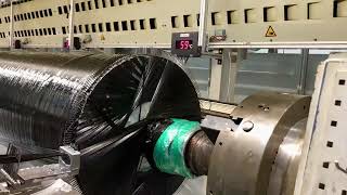 Filament Winding Machinery Demo by Voith Composites [upl. by Zeta]