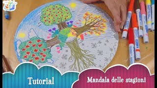 Tutorial il mandala delle stagioni [upl. by Adierf]