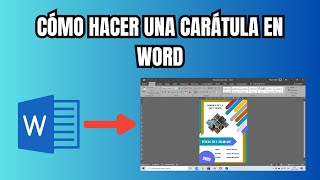 Cómo hacer una carátula en Word [upl. by Amled386]