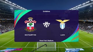 Southampton vs Lazio 07082024 Club Friendlies PES 2021 [upl. by Conny758]