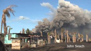 Rabaul eruption PNG [upl. by Lian]