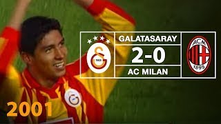 Galatasaray 20 AC Milan  Geniş Özet 07032001 [upl. by Elleraj]