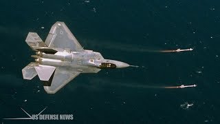 Heres How an F22 Raptor Flew under the Iranian Fighter Jet and Told Him to go Home [upl. by Eemyaj]