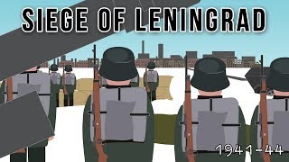 The Siege of Leningrad 194144 [upl. by Alric]