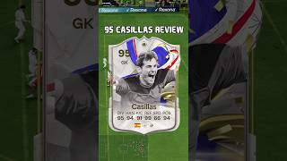 95 Casillas Review in EA FC 24 shorts short fc24 eafc24 casillas greatsofthegame realmadrid [upl. by Duahsar]