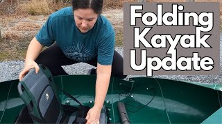 Tucktec Folding Kayak Nine Month Update amp Review amp New Gear [upl. by Nagel]