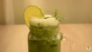 ¡Refrescante LIMONADA de HIERBABUENA Y MENTA [upl. by Adnaw]