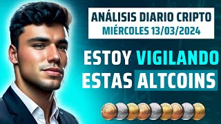 Te Enseño mi LISTA DE SEGUIMIENTO  Análisis Diario Criptomonedas 13032024 [upl. by Narton]