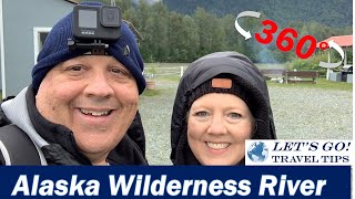 Haines Alaska Chilkat River Eagle Preserve Jet Boat Ride 360 View [upl. by Otsenre98]