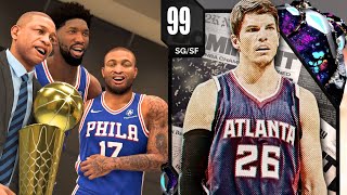 DARK MATTER KYLE KORVER GAMEPLAY IN NBA2k24 MyTeam CAN DBG GOAT WIN ME A CHAMPIONSHIP [upl. by Caraviello]