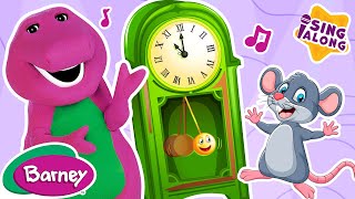 Hickory Dickory Dock  Barney Nursery Rhymes and Kids Songs [upl. by Tica219]