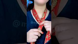 How to make a tie from a handkerchief shorts msbro [upl. by Balfore]