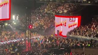 RONDA ROUSEY RETURNS AT WWE ROYAL RUMBLE 2022 LIVR CROWD REACTION [upl. by Aisyat908]