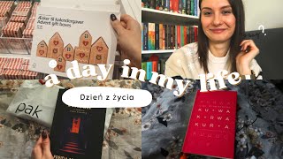 DZIEŃ Z ŻYCIA  Książka z niecenzuralnym tytułem codzienne zakupy i DIY kalendarz adwentowy 📚🎄 [upl. by Einaj343]