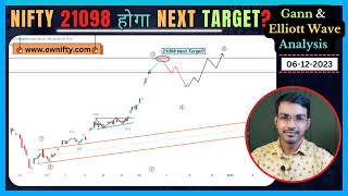 🌟 Will Nifty Hit Target of 21098 Elliott Wave amp Gann Theory Unleash the Truth [upl. by Iztim639]