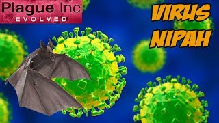 PLAGUE INC EVOLVED  VIRUS NIPAH gameplay en español [upl. by Delanos]