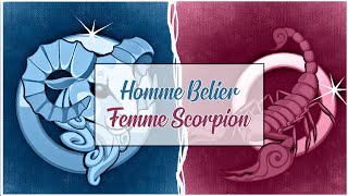 Homme Bélier ♈ Femme Scorpion ♏ Compatibilité Astrologique Amoureuse [upl. by Baalbeer]